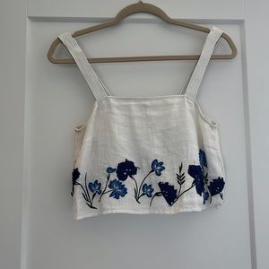 XS Club Monaco crop top